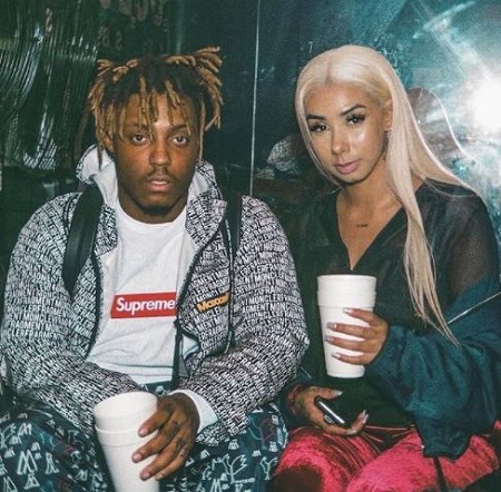  Ally Lotti with her late boyfriend Juice Wrld